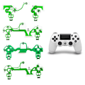 Pikkukuva 2 / 8: PS4 Slim Controller johtava kalvo vihreä kalvo JDS 001 011 050 A