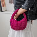 Miniatyrbild 3 av 8: Mode Mini Puffer Tote Bag Elegant telefonväska Key Pouch Simp A5