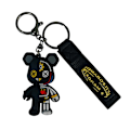 Pikkukuva 7 / 8: Robot Mechanical Bear Avaimenperä Nahkainen Avaimenperä miehille Naisille Black