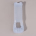 Pikkukuva 1 / 8: Silicon Soft Cover -peliohjain Pehmeä silikoni Wii Remote Con White