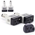 Miniatyrbillede 2 af 5: Autolader Adapter DC 12V Til AC Converter 220V Mobiloplader