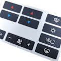 Miniatyrbild 5 av 5: 1Set Bil Klimatkontroll Luftkonditionering Switch Button Covers