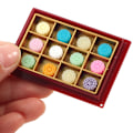 Miniatyrbillede 1 af 5: 1:12 Dukkehus miniture simulering Mooncake Model Decoration A
