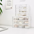Miniatyrbillede 5 af 8: Desktop Skuffe Organizer Mini Skuffer Plast Skrivebord Craft Opbevaring 9 grid
