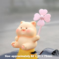 Miniatyrbilde 1 av 8: Wind Broken Bicycle e Little Pink Pig Propell Vindbrytende A4
