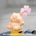 Pikkukuva 1 / 8: Wind Broken Bicycle ja Little Pink Pig Propeller Tuulta rikkova A4