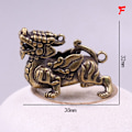 Pikkukuva 1 / 8: Retro Brass Ancient Beast Flying Pixiu Kodinsisustus Koristeet Fi F