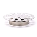 Miniatyrbillede 5 af 8: 1 stk Rustfrit stål gulvafløbsdæksel overløb Rund Anti-tilstopning A7