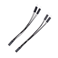 Miniatyrbillede 7 af 8: Bundkortskontakt Power SW/RESET SW/HDD LED/Power LED 1to2 Dou 4Pcs/Set