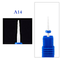 Miniatyrbilde 1 av 8: 1 STK Keramisk Tungsten Nail Drill Bits Fil for elektrisk manikyr A14