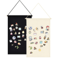Miniatyrbillede 2 af 5: Badge Opbevaring Display Klud Hængende Flag Broche Board Badge Org Beige