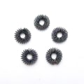 Pikkukuva 1 / 5: 5 kpl / set mustakultainen sormihierontarengas akupunktiorengasterapia 5PCS