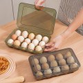 Miniatyrbild 8 av 8: 10/15 Grids Ägg Förvaringslåda Plast Transparent Portable B2