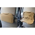 Pikkukuva 5 / 5: Kuuma uusi kokoontaittuva auton takaistuinpöytä juomakuppitarjotin Beige