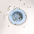 Miniatyrbillede 7 af 8: Slidstærkt vask afløbsfilter Badekar Hair Catcher Stopper Bruser White