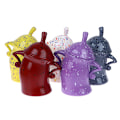 Miniatyrbillede 2 af 8: Canister With Attitude Krukker Akimbo Crooked Body Mugs og Hipster Multicolor