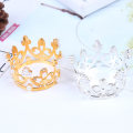 Miniatyrbilde 5 av 8: Kronprinsesse Topper Crystal Pearl hårpynt til bryllup Gold