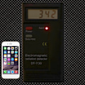 Miniatyrbillede 6 af 9: Elektromagnetisk strålingsdetektor LCD Digital EMF-måler