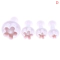 Pikkukuva 1 / 8: Muoviset Flower Fondant Cake Tools Sugar Craft Plunger ter Bakin D