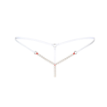 Miniatyrbillede 4 af 5: pearls massage dame trusser beading g-streng bikini micro White