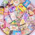 Miniatyrbilde 3 av 8: 5 stk Dukkehus Mini Simuleringssnacks Dukkehus Supermarked des