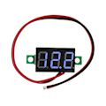 Miniatyrbild 4 av 6: Mini 0,36 tum DC4,5V-30V Digital LED Display Panel Volt Met Red