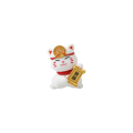 Miniatyrbild 5 av 8: Tecknad Maneki Neko Ornament Djurfigur Katt Gris Modell Luc
