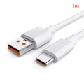 Miniatyrbillede 1 af 5: 7A 100W Type C USB-kabel Superhurtigt ladekabel 1m