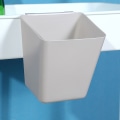 Miniatyrbild 6 av 7: Hängande förvaringshinkar i plast för vagn Portable Bedside Ha Blue