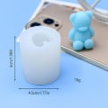 Miniatyrbild 6 av 6: e Little Bear Aromaterapi Ljus Form Bakmousse C