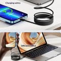 Miniatyrbillede 6 af 8: 100W Magnetisk Kabel USB C til Type C Hurtigoplader til Telefon A