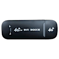 Miniatyrbillede 1 af 5: 4G LTE USB Modem Dongle 150 Mbps ulåst trådløst trådløst netværk Black