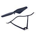 Pikkukuva 6 / 7: FOLD Drone varaosasarja Potkurit Terät Props Guard Protec B