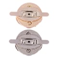 Miniatyrbillede 2 af 8: 1 Stk Blomster Form Metal Låse Taske Spænde Fang Spænder Til Handba Silver