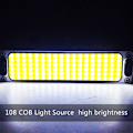 Pikkukuva 2 / 5: 12V 24V polttimo LED COB nauhadiodi kuorma-auton lamppu autojen polttimoille