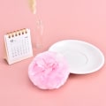 Miniatyrbillede 1 af 5: Sommerfugl rund kosmetisk Villus Soft Powder Puff Svamp B Pink