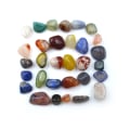 Miniatyrbillede 4 af 6: 50G blandede farver Agate Stones Gemstone Rock