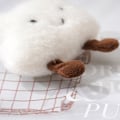 Miniatyrbillede 8 af 8: e Plys Cloud Keyring Kawaii Pendant Car Key Chain Pendant Plus