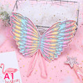 Miniatyrbillede 1 af 5: Butterfly Wings Dress Up Fødselsdagsfest Gavetilbehør Cos Co A1