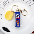 Miniatyrbillede 8 af 8: Imiteret Pringles kartoffelchip nøglering Bucket Snack Pizza Pota A3