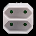 Pikkukuva 7 / 8: EU-muunnospistoke 1 - 2 / 1 - 3 -suuntainen eurooppalainen power A