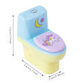 Miniatyrbillede 6 af 6: Toilet Shape blyantspidser med viskelæder Tegnefilm e Animal Penc