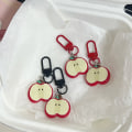Pikkukuva 3 / 7: e Fruit Keychain Sarjakuva Avaimenperä Tyttöjen Laukku Riipus auton avain Acce Red