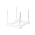 Miniatyrbilde 1 av 7: Creative Vannflaske Oppbevaringsstativ Desktop Transparent Cup Stor White
