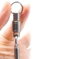 Miniatyrbillede 5 af 5: Rotate Buckle Portable Multifunktionel EDC Outdoor Tool Titaniu Silver