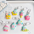Pikkukuva 5 / 8: Sanrio Hangyodon avaimenperä Clownfish Doll Riipus avaimenperä Char C