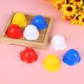 Miniatyrbilde 4 av 8: 10 Stk Mini Doll Hjelm 1:12 Dollhouse Miniatyr sikkerhetshjelm Yellow