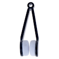 Miniatyrbild 1 av 7: 1 ST Solglasögon Glasögonborste Clean Tool Mikrofiberglasögon Black