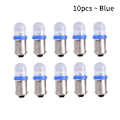 Miniatyrbillede 1 af 5: 10 STK BA9S LED-pærer Bil Instrument Cluster Lys Blue