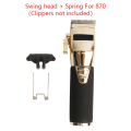 Miniatyrbillede 2 af 8: Elektrisk Clipper Dele Sort Plast Svinghoved Styreblok For Spring